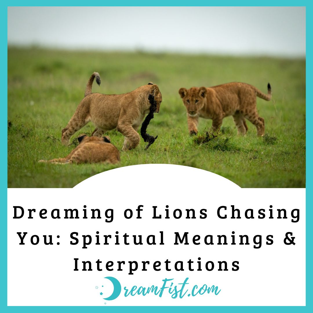 What Does It Mean When You Dream About A Lion Chasing You?