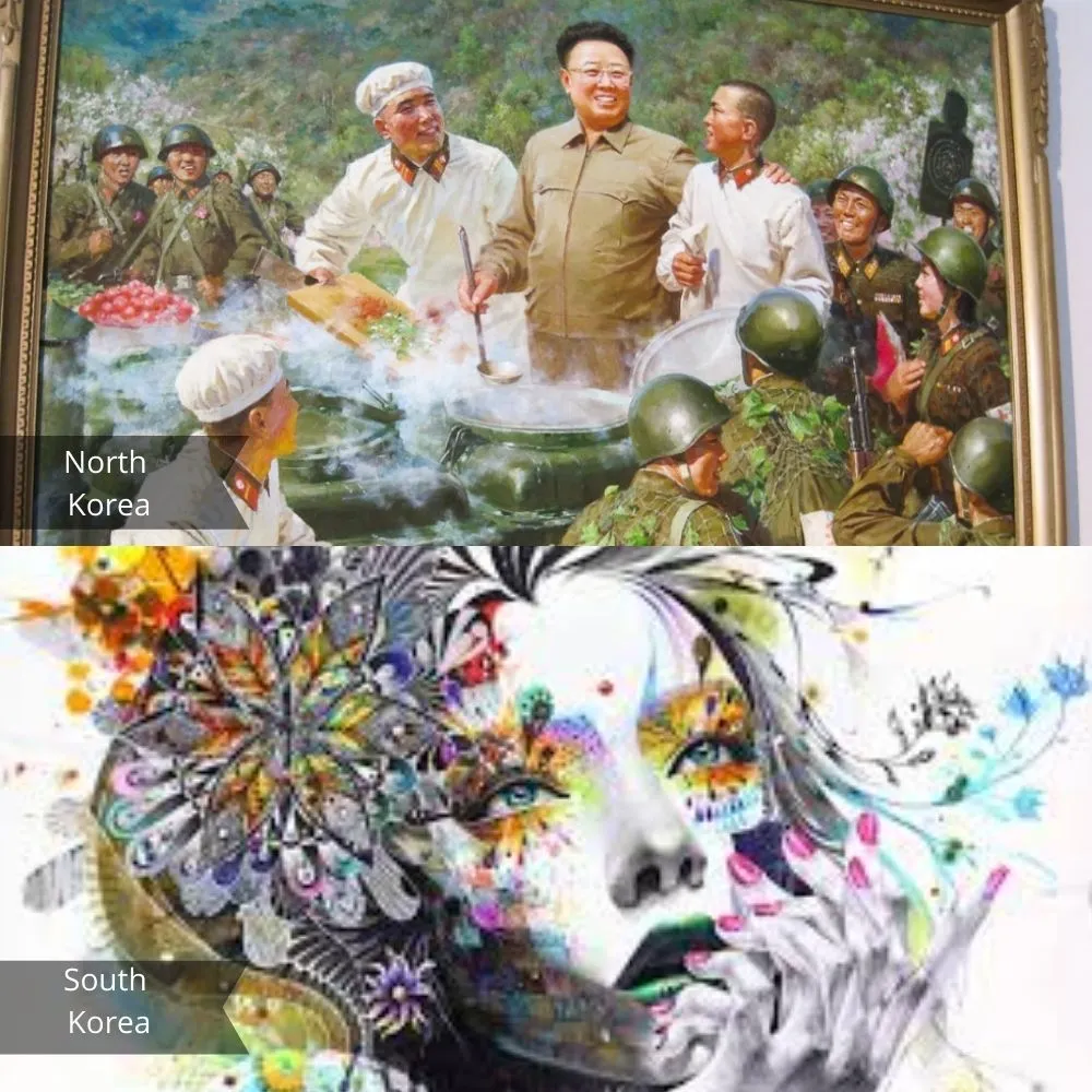 korea differences 14