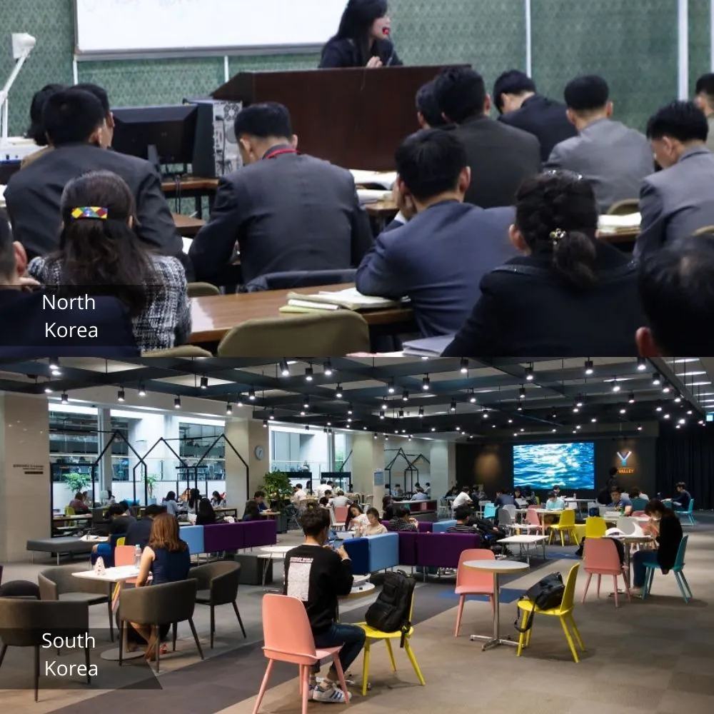 korea differences 55